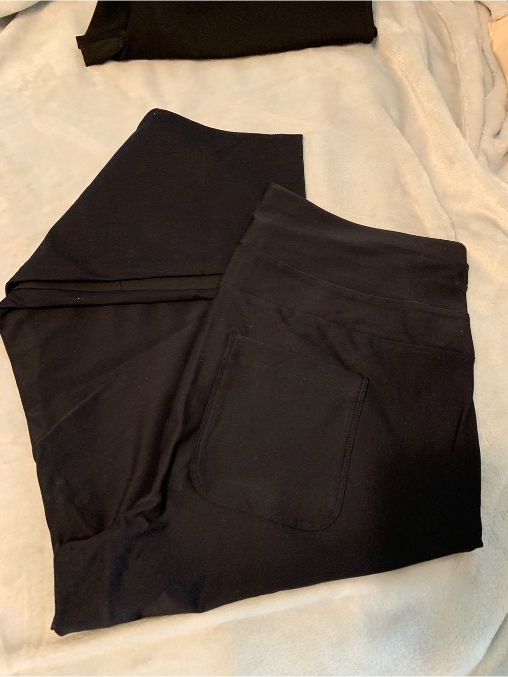 Avalanche Black Workout Leggings
